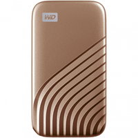 SSD Extern WD My Passport™ 2TB USB 3.2 Gen2 Type-C/A NVMe Gold