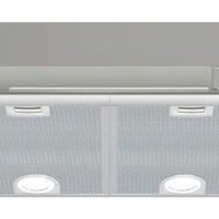 Hota incorporabila Bosch DHL555BL, Putere de absorbtie 681 mc/h, Iluminare LED, Clasa C, 50 cm, Argintiu