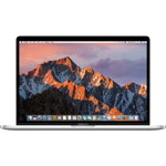Notebook / Laptop Apple 15.4'' New MacBook Pro 15 Retina with Touch Bar, Skylake i7 2.6GHz, 16GB, 256GB SSD, Radeon Pro 450 2GB, Mac OS Sierra, Silver, INT keyboard
