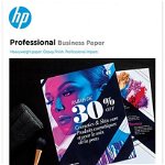 Hârtie HP Professional Business, hârtie cu două fețe, lucioasă, alb, A4, 180 g / m2, 150 buc., 3VK91A, cerneala, laser, pagewide, HP