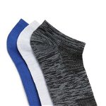 Imbracaminte Barbati Z By Zella Mesh Micro Ankle Socks - Pack of 3 Blue Sodalite- Black Multi