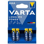 Baterii alcaline AAA/R3, 4 buc/blister, VARTA High Energy