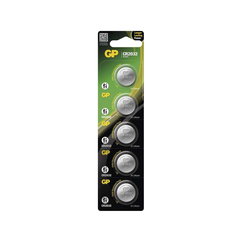 Baterii buton litiu GP CR2032 3V 220mAh 20x3.2mm 5buc/blister, GP