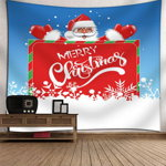 Tapiterie de Perete Merry Christmas, Imprimare Digitala, Neer