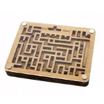 Jucarie model labirint din lemn, tip arcade, Gonga® Maro