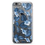 Bjornberry Shell Hybrid iPhone 6/6s - Flori albastre, 