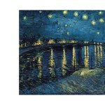Puzzle Ravensburger - Vincent Van Gogh, Night Over The Rhone, 1.000 piese (15614), Ravensburger
