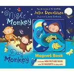 Night Monkey Day Monkey Magnet Book