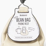 Suport pentru telefon - Bookaroo Bean Bag Phone Rest - Crem