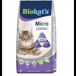 BIOKAT'S Micro Classic 6 L Asternut foarte fin din bentonita pentru pisici, BIOKAT'S