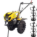 Motocultor ProGARDEN Campo 1803 motor 18CP Euro5 benzina 2+1 viteze latime lucru 162 cm freze roti 6.00-12, PROGARDEN