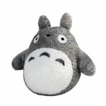 Figurina de Plus My Neighbor Totoro - Fluffy Big Totoro L Grey, Totoro