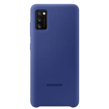 Husa telefon pentru Samsung Galaxy A41 (SM-A415F), Cauciuc/silicon, Albastru