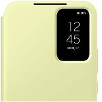 Husa de protectie Samsung Smart View Wallet Case pentru Galaxy A54, Lime