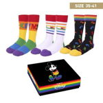 Set 3 perechi sosete Mickey Mouse Rainbow, 35-41, Cerda