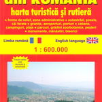 Manastirile din Romania. Harta turistica si rutiera