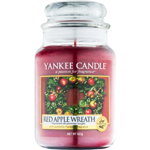 Yankee Candle Red Apple Wreath lumânare parfumată 623 g, Yankee Candle