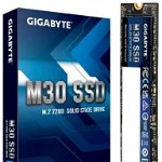 Gigabyte SSD M.2 PCIe M30 512GB Interface PCIe 3.0x4, NVMe 1.3 Form Factor M.2 2280 Total Capacity 512GB NAND 3D TLC NAND Flash External DDR Cache DDR3L 2Gb Sequential Read speed Up to 3500 MB/s Sequential Write speed Up to 2600 MB/s Random Read IOPS up , Gigabyte