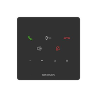Post interior interfon audio Hikvision DS-KH6000-E1, 9 butoane, microfon inclus, difuzor inclus