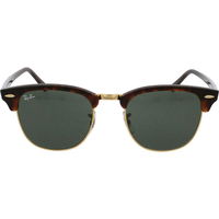Ray-Ban, Ochelari de soare clubmaster polarizati, Negru, 51-21-145 Standard
