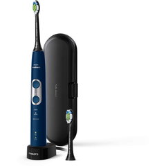 Periuta electrica Philips Sonicare ProtectiveClean 6100 HX6871/47, 62000 miscari/minut, 3 moduri de curatare, 3 intensitati, senzor presiune, functie BrushSync, 2 capete de periere, toc de transport, Albastru marin, Philips Sonicare Periuta electrica Philips Sonicare ProtectiveClean 6100 HX6871/47, 62000 miscari/minut, 3 moduri de curatare, 3 intensitati, senzor presiune, functie BrushSync, 2 capete de periere, toc de transport, Albastru marin, Philips Sonicare