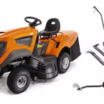 Tractoras tuns gazon OMAC TG 20000, motor 4 timpi, 586 CC, 14.7 kW, 20 CP, latime taiere 102 CM, capacitate sac colector 290 L, O'MAC