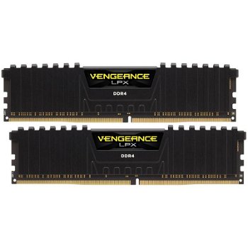 Memorie Vengeance LPX Black 16GB DDR4 3600MHz CL18 Dual Channel Kit, Corsair