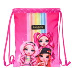 Geantă rucsac pentru copii Rainbow High Fucsia (26 x 34 x 1 cm), Rainbow High