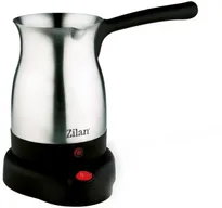 Ibric electric pentru cafea Zilan ZLN-3628, 800W, 300 ml, otel inoxidabil, argintiu