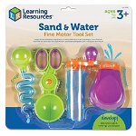 Set ustensile pentru experimente - apa si nisip, Learning Resources