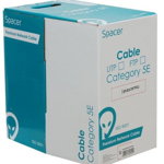 Cablu retea FTP cat5E, Cupru, Rola 305m, Spacer