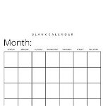 Blank Calendar: White Background, Undated Planner for Organizing, Tasks, Goals, Scheduling, DIY Calendar Book, Paperback - ***