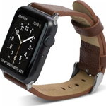 X-doria X-Doria Lux Band - Curea din piele pentru Apple Watch 38mm (maro) universală, X-doria