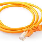 Gembird patchcord RJ45, cat.5e, UTP, 1m, orange, Gembird