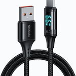 Cable USB to USB-C Mcdodo CA-1080 with display , 66W, 6A, 1.2m (black), Mcdodo