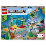 LEGO Minecraft Duelul cu Gardianul 21180, 255 piese, 