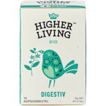 Ceai incantare pentru digestie, eco-bio, 15 plicuri, Higher Living, Higher Living