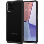 Husa Premium Spigen Ultra Hybrid Samsung Galaxy M31s negru Cu Spate Transparent - Acs01460 CEL19472