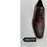 Pantofi eleganti barbati, Swbsa, Maro, piele naturala, 826-21 H, GREENLAND COW IMPEX