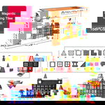 Set de constructie magnetic 3d - 158 piese, Magplayer