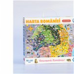 Joc Educativ Mimorello - Harta Romaniei,  - Editura Mimorello