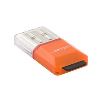 Card Reader Esperanza MicroSD EA134O Portocaliu