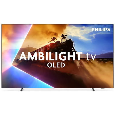 Televizor Smart 194 cm 77" 4K OLED Philips AMBILIGHT 77OLED770 UltraHD 100 Hz Clasa F Model 2025