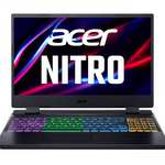Laptop Acer Gaming Nitro 5 AN515-58, 15.6   display with IPS (In-Plane Switching) technology, Full HD 1920 x 1080, high-brightness (300 nits) Acer ComfyView,   LED-backlit TFT LCD, supporting 144Hz,3 ms