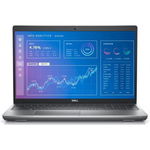 Laptop Precision 3570 FHD 15.6 inch Intel Core i5-1235U 16GB 512GB SSD Quadro T550 Windows 11 Pro Grey, Dell