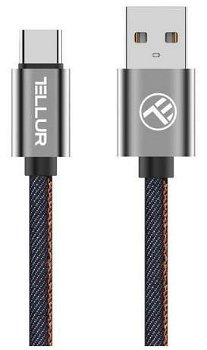 Cablu de date Tellur TLL155381 USB Type-C, 1m (Albastru), Tellur
