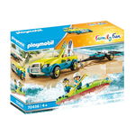 Playmobil PM70436 Masina de plaja cu canoe, PlayMobil