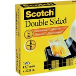 Banda dublu adeziva Scotch ,12.7mm x 22.8m, Scotch