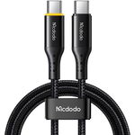 Cable USB-C to USB-C Mcdodo CA-3461, PD 100W, 1.8m (black), Mcdodo