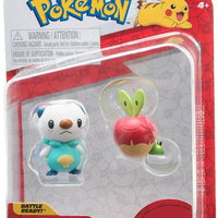 Set 2 figurine de actiune Pokemon S14 Applin amp Oshawott, Pokemon